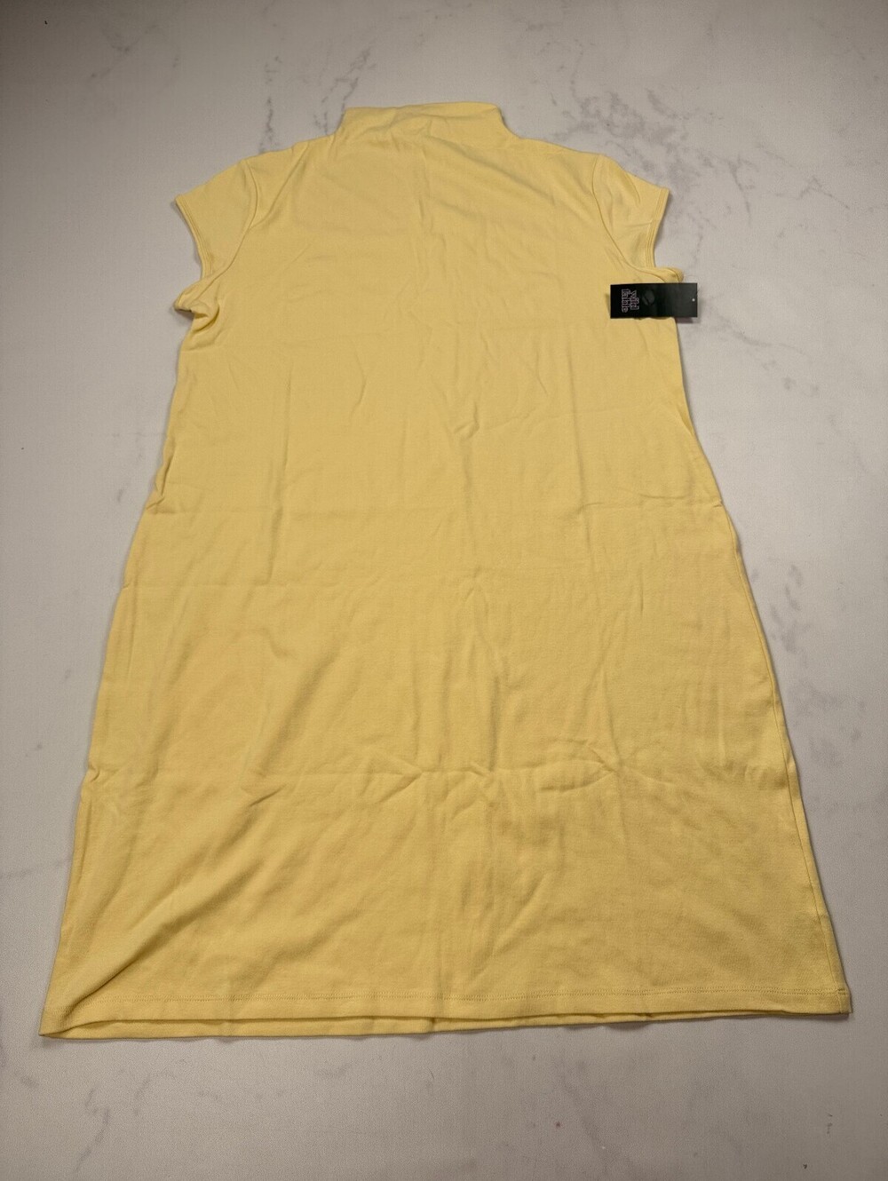 Wild Fable Mock Neck Mini Dress Yellow Current Standout Style - Womens 3X